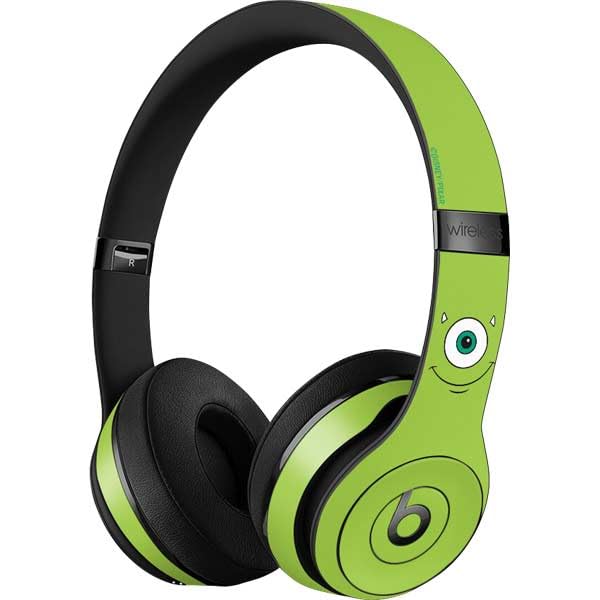 Skinit Decal Audio Skin Compatible with Beats Solo 3 Wireless - Officially Licensed Disney Monsters Inc. Mike‚Äôs Face Design