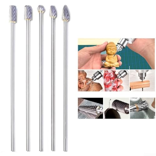 Fresa rotativa de carburo FABULETTA con vástago 3 mm y cabeza 6 mm miniatura 6