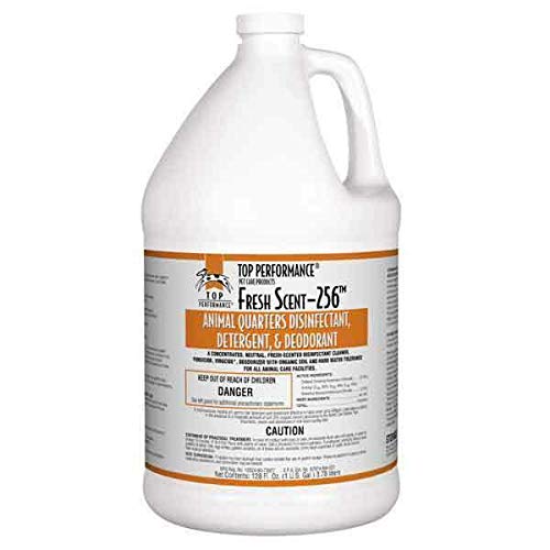 MPP High Concentrate Dog Kennel Disinfectant Deodorant Sanatizing Cleaning Gallon (Fresh Scent)