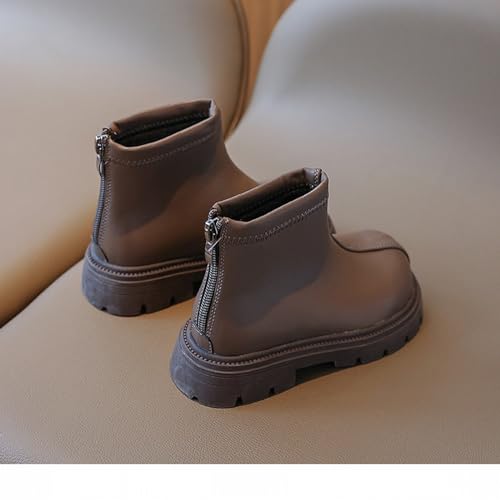 Toddler Boys Girls Hiking Boots Outdoor Four Seasons Sneaker High Top Rubber Sole Non Slip Casual Shoes4