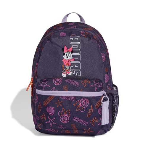 adidas Unisex Kids Disney Minnie Maus Kids Rucksack Aurora Plum/Powder Plum/Off White 1 Größe
