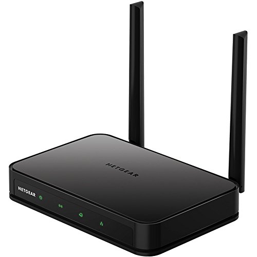 Netgear AC750 Dual Band Wi-Fi Router with Speeds Up to 300+450 Mbps, Black