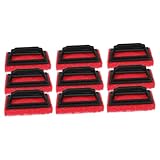 Lurrose 3 Sätze Siebdruckrahmen Siebdruck Set Siebdruckmaschine Siebdruckprodukte Siebdruckmaterial Kratzer-entferner Gadgets Klebstoffentferner Abs Reiniger Zubehör Pp Rot 3 Stück * 3