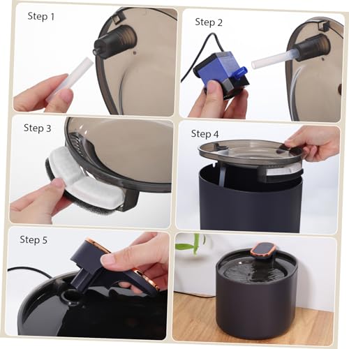 Fuente automática de agua para mascotas Sosoport miniatura 3