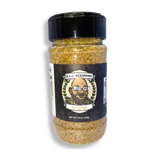 A Little Love Seasoning's, Healthy Herbs and Spices Blend, Vegan Seasoning Essentials for Cooking, Gluten Free, No Sugar, and No GMO, (Alldobo, 4.3oz)