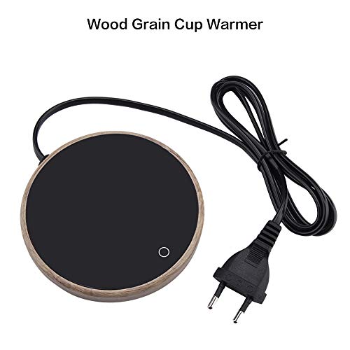 220-240 V koffiemok, warmer, elektrische bekerwarmer, beker, warmer, pad, glasplaat, temperatuurinstelbaar, voor kantoor… - Image 5