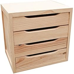 ASTIGARRAGA - Cajonera Natura Pino Macizo 4Caj-Blna40