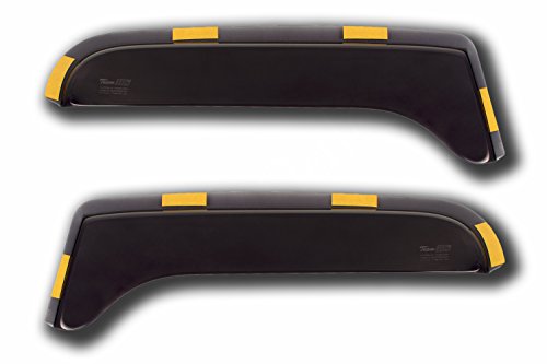 Heko 31179 Front Wind Deflector, Two-Piece, Dark Tinted, Transparent - View #2