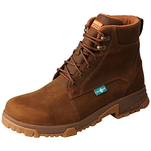 Image of Twisted X Men's Men'S Cellstretch Waterproof Work Boot Soft Toe - MXCW001 11 D(M) US