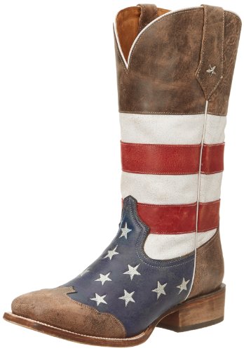 Roper Men's American Flag-br