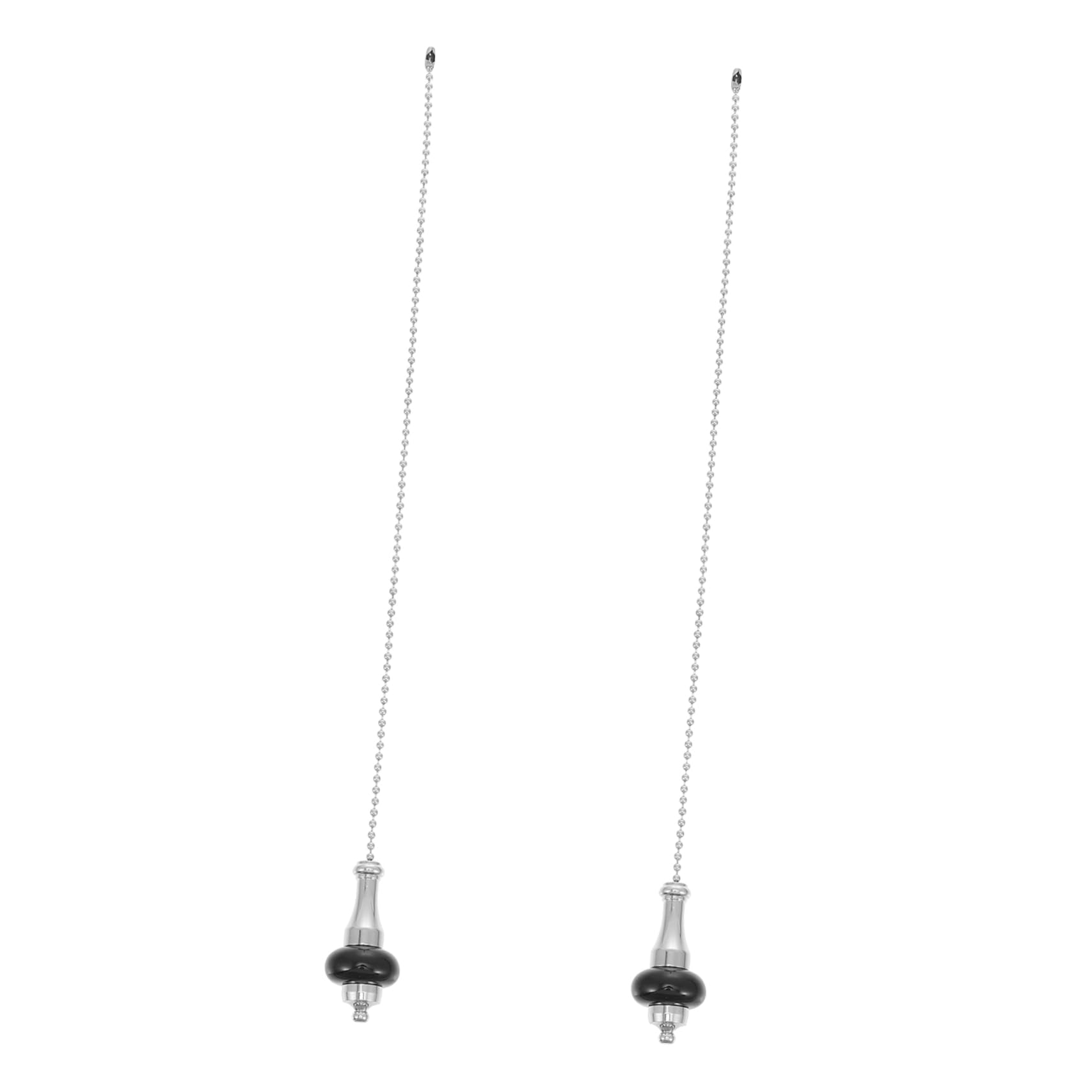 YOKIVE 2 Catene Per Ventilatore A Soffitto Con Estensioni In Ceramica - Bianche, Lunghezza 30cm - 2