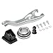 A-Premium Clutch Fork Boot Throwout Bearing Pivot Ball Kit Compatible with Chevrolet Malibu, Impala, Camaro, Corvette, Caprice, Bel Air, Biscayne, Brookwood, Chevelle, Nova, El Camino, Manual Trans.