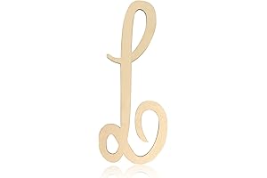 Wooden Monogram Letters for Wall Decor