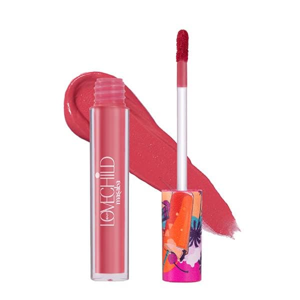 Gulabi Rum Punch Lush-Matte Pink Lip Creme, 3ml