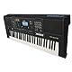 Yamaha PSR-EW425 Digital-Keyboard, schwarz – Vielseitiges, tragbares Digital-Keyboard mit 76 anschlagdynamischen Tasten, 820 Instrumentenklängen, Premium Orgelsounds und LCD-Display