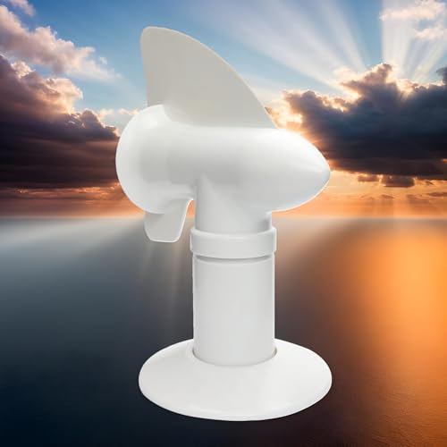 Cubierta de ventilación para autocaravanas con sistema sifónico giratorio impermeable 4
