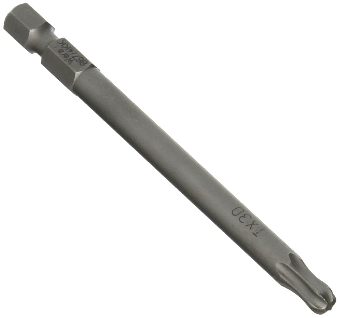 Wera Silver 05059704001 30 X 89 Mm 867/4 Tx Kk Bit For Torx Socket Screws