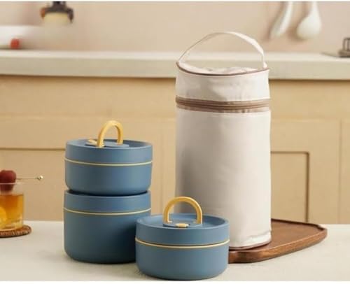 Youlines保温弁当箱 サーモス 弁当箱 サーモス スープジャー 真空断熱スープランチセット サーモス 保温効果の高い弁当箱 ランチジャー 大容量 2段 / 3段 / 4段 お弁当箱 ランチジャー お弁当箱 保温 大容量 ランチジャー 茶碗 断熱弁当箱