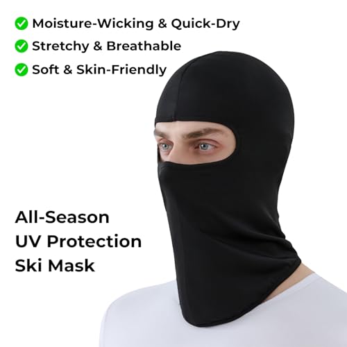 Image of Balaclava Ski Mask Summer Cooling Face Cover Lightweight Shiesty Mask for Men Women UV Protector Unisex Motorcycle