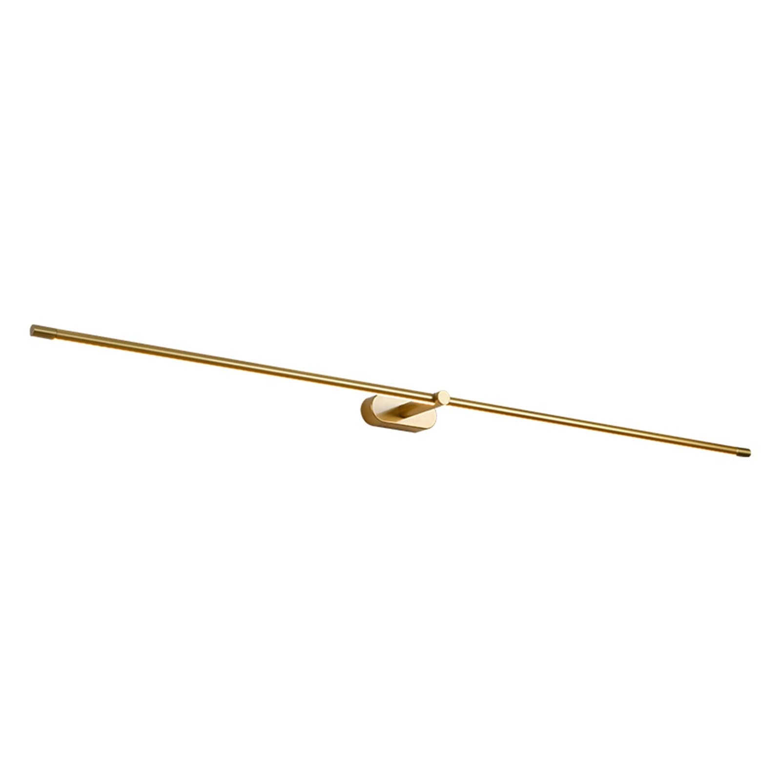 Światło obrazu z pilotem Długość 680/980mm Nowoczesne lampy LED do kinkietów łazienkowych Kinkiety do salonu Sypialnia Gabinet Bezprzewodowe oświetlenie LED do malowania w pomie (Size : Warm white,