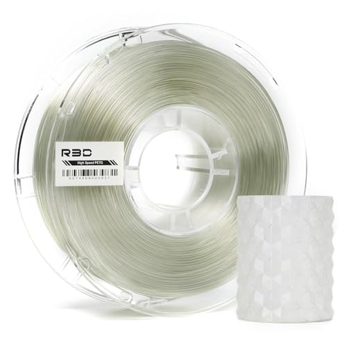R3D PETG PRO High Speed Filament 1.75mm 1KG, 3D Printer Filament for 30-500 mm/s High-Speed Printing, Dimensional Accura