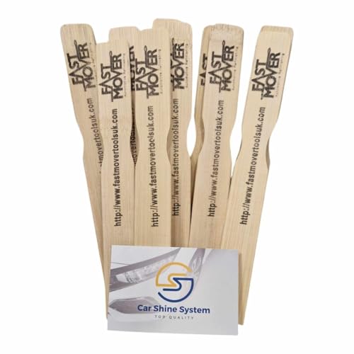 10 Mixing Sticks Paint Mixing Stick Wooden Stirrer Fast Mover FMT9920/200