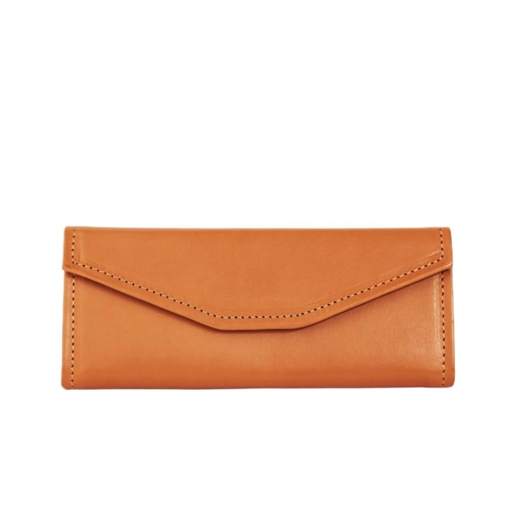 Faltbares Brillenetui aus echtem Leder, magnetischer Sonnenbrillenhalter | Zusammenklappbares, schlankes Design, weiches Leder, kratzfest, tragbar for den Alltag in der Tasche