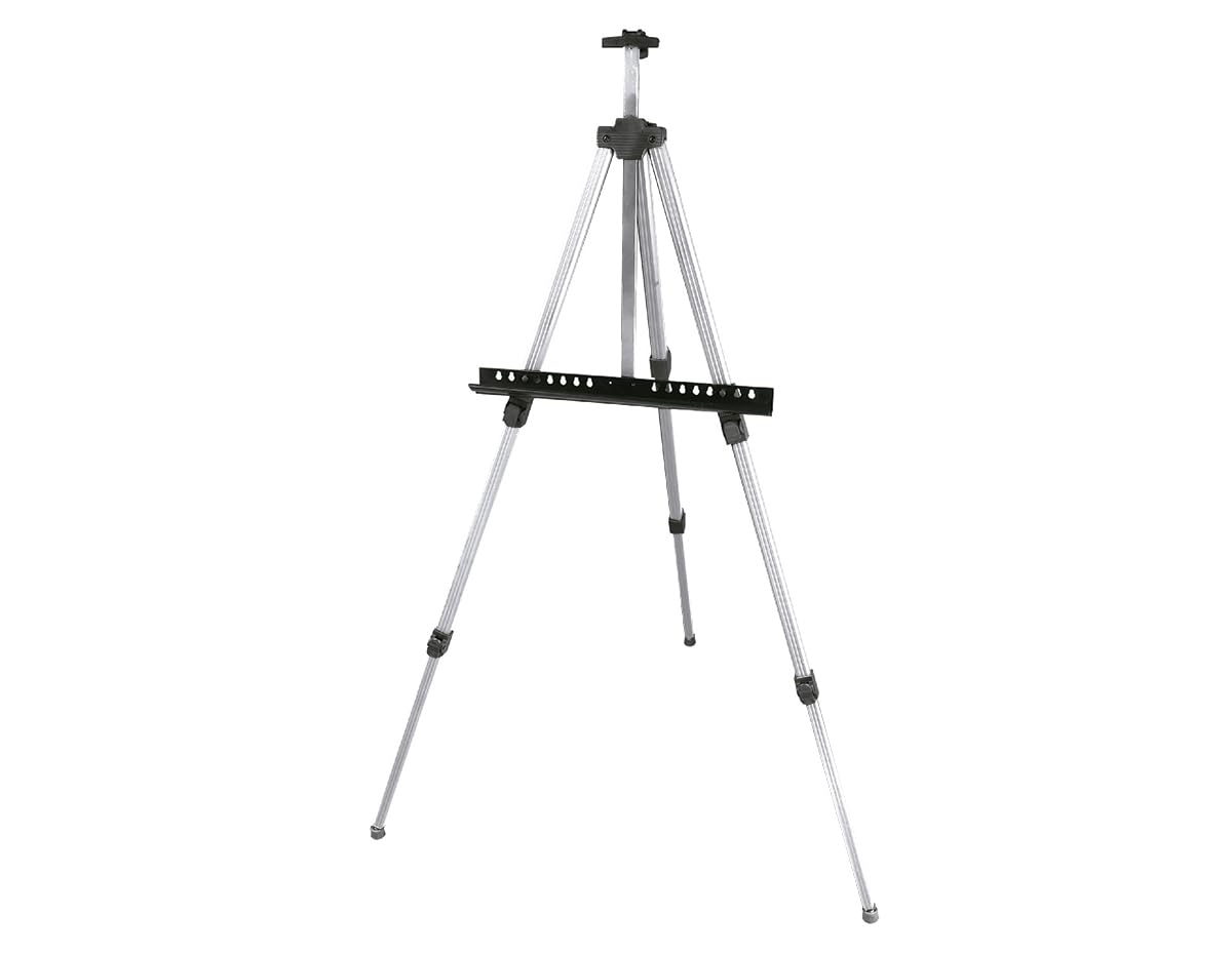 Chevalet pliable en aluminium INNSPIRO pour peindre en atelier et plein air