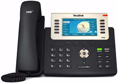 Yealink SIP-T29G 4-Pack Enterprise 16 Line HD IP Phone PoE and EHS Support