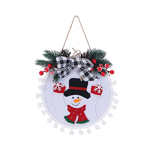 Père Noël suspendu pour porte pour sublimer facilement votre décoration murale terne