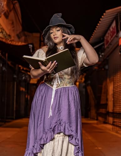 Scarlet Darkness Corset Belt for Women Floral Lace Up Boned Underbust Corset Waist Belts2