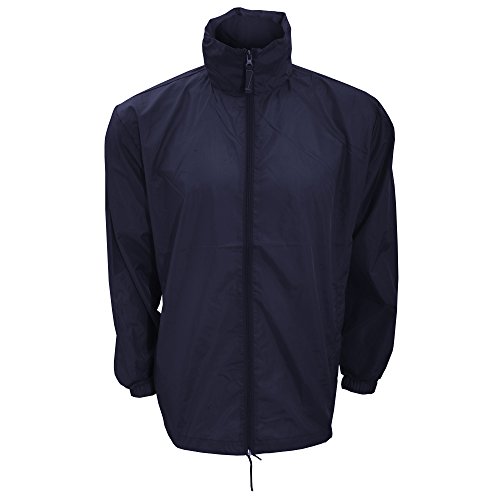 Veste coupe-vent Kariban homme bleu marine S blouson décontracté