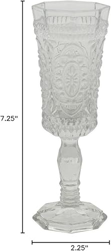 Miniatura 6 de 10 Strawberry Street Vaticano - Flauta de champán de 4 onzas, juego de 6, vidrio transparente