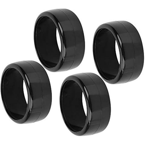 4 STÜCKE Gummi RC Drift Harte Reifen Haut Kompatibel mit HSP 1/10 RC Drifting Autoteil Zubehör Accessories and Surroundings Garment Accessories Cover