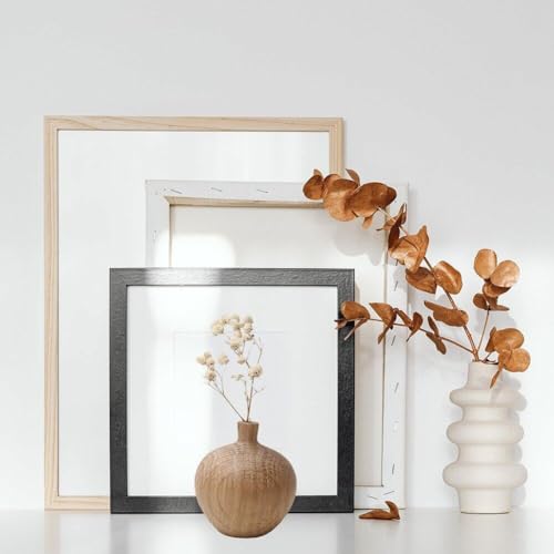 Support de fleurs de table en bois rustique pour ornement et fêtes - 6