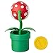 World of Nintendo Super Mario Piranha Plant 4” Articulated Figure with Coin