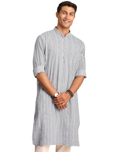 Image of Shvaas By Vastramay Men's Cotton Kurta