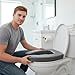 Toilet Booster – 5 cm Riser, Sponge Cushion, Waterproof pad | Universal high-Density Support Platforms improving Postures and Seating Stability for Adults Needing Elevated Bathroom Comfort