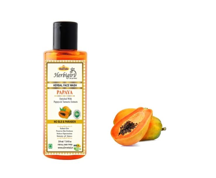 Image of Herbal PAPAYA Face Wash (210 ml)