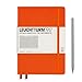 Leuchtturm1917 Medium Size Hardcover Notebook - Squared Pages - Orange