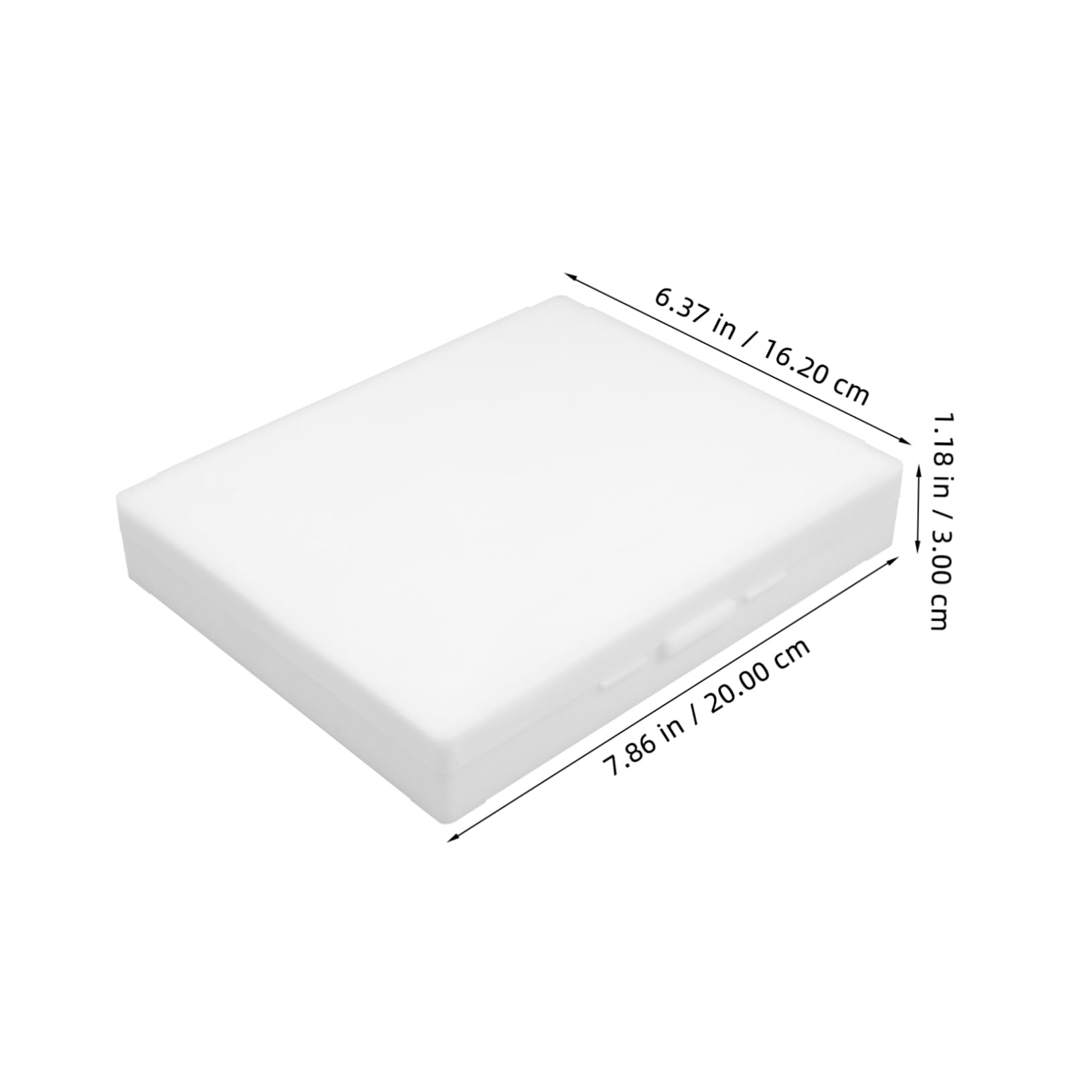 MUCKLILY Microscope Slide Holder Box 100 Slide Capacity Plastic Stackable Design for Laboratory Education