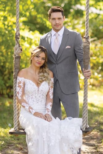 EMERAIDVLN Mens 3 Piece Suits Slim Fit Wedding Prom Party Business Elegant Suits One Button Blazer Vest and Pants Tuxedo Set2