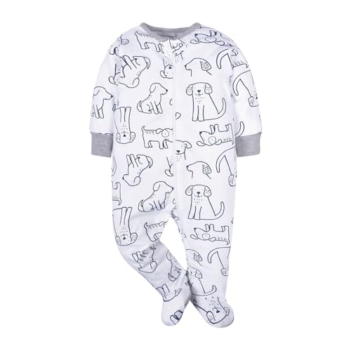 Image of ONESIES Brand Baby Boys Sleepers 4-Pack Footies and Toddler Set