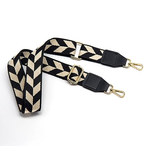 Image of S&loyoe Purse Straps Replacement Crossbody Bag Strap Adjustable Wide Guitar Straps for Handbags 1.5inch