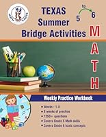 GRADES 5 to 6 : TEXAS Summer Math Bridge Activities (TEXAS State (STAAR) prep by Math-Knots) B0D97LTBZG Book Cover