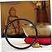 Vaguelly 3pcs Sound Bowl Rubber Rings for Crystal Singing Bowls Durable Cushions for Stability Small Large for Meditation Yoga Use
