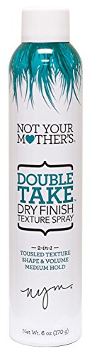 Not Your Mothers Double Take Dry Finish Texture Spray 6 Ounce (177ml) (2 Pack)