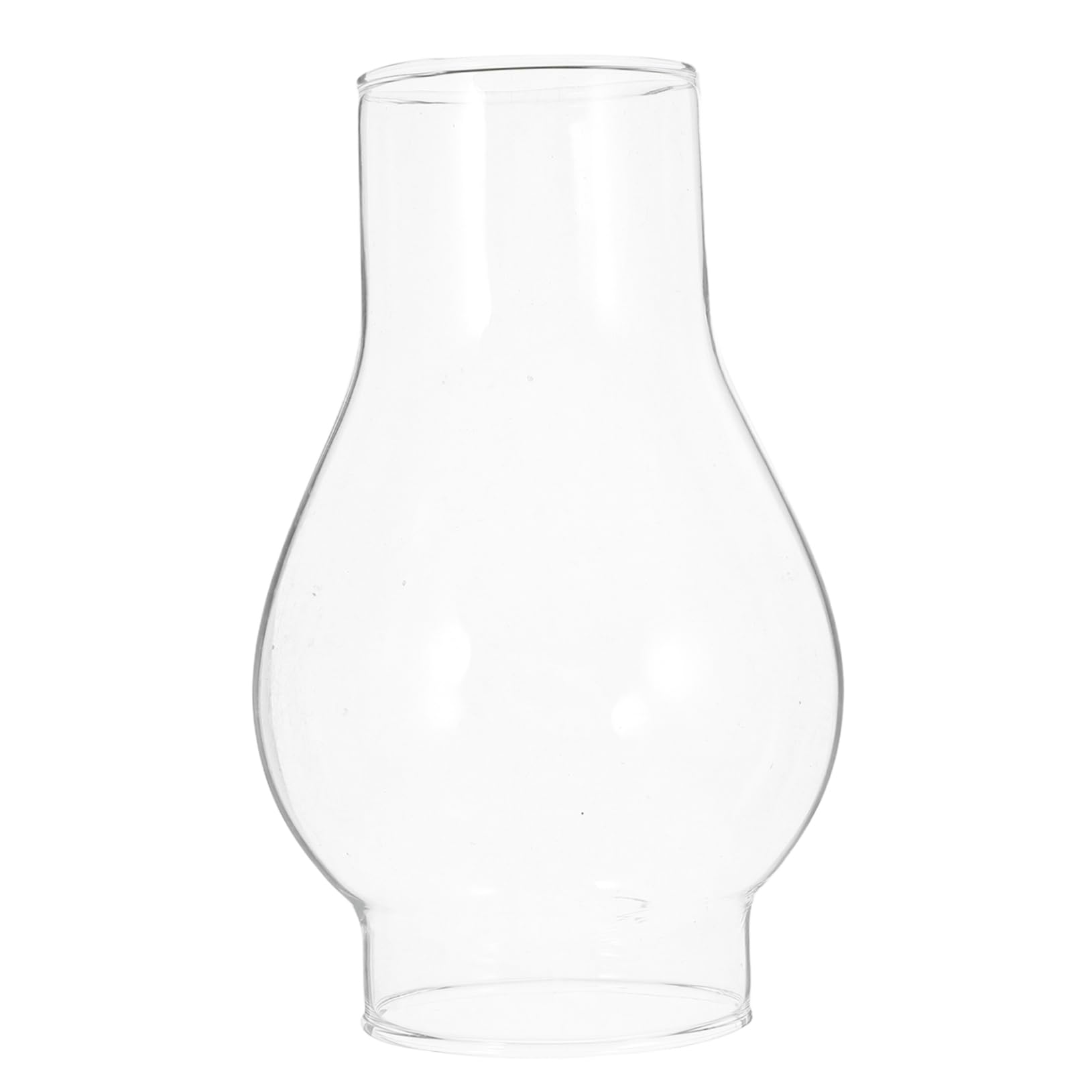 Glass Oil Lamp Chimney Vintage Antique Shade Xmas Replacement