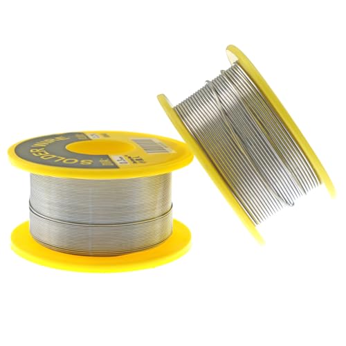 Image of 60 /40 0.8mm /50g Rosin Cored Solder Wire High Purity Low Melting Point Soldering Wires Fine Tin-Lead Rosin Cored Low Temperature Soldering Wires;Electronic Components and DIY Repairs
