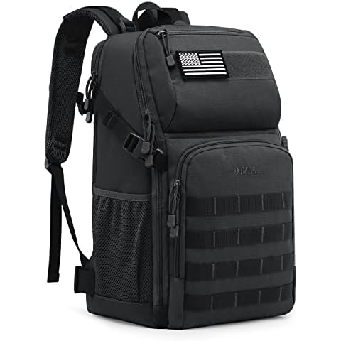 G4Free 35L Military Tactical Backpack Army Assault Molle Pack Bag Rucksack Daypack Fishing Trekking Hunting Cover